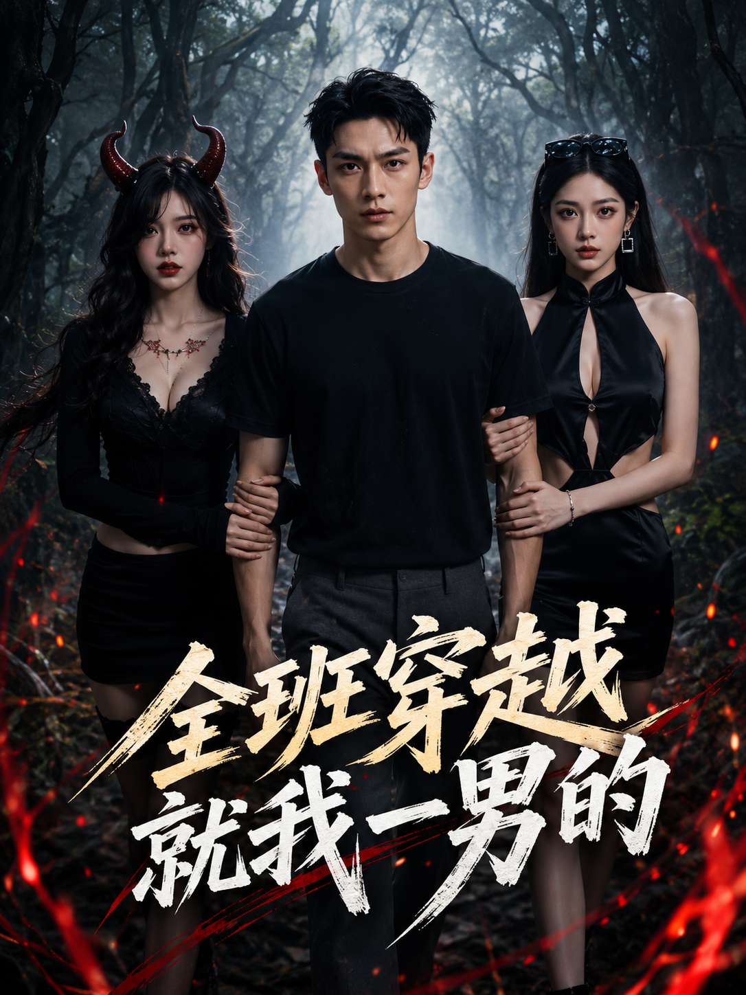 全班穿越就我一男的