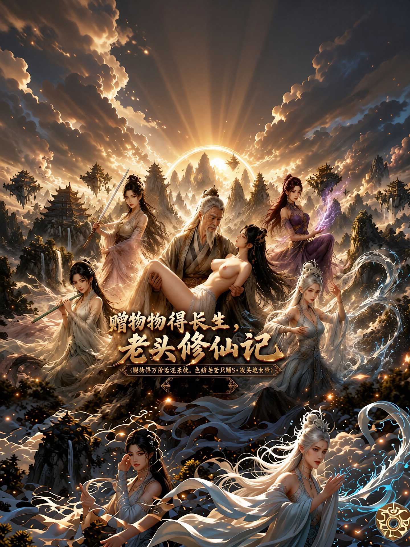 老头修仙记-短剧封面
