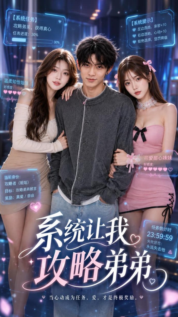 系统让我攻略弟弟-短剧封面